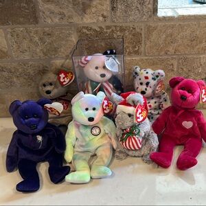 Ty BEANIE babies Stuffed Animals Collection